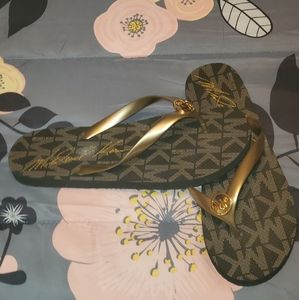 Michael Kors flip flops